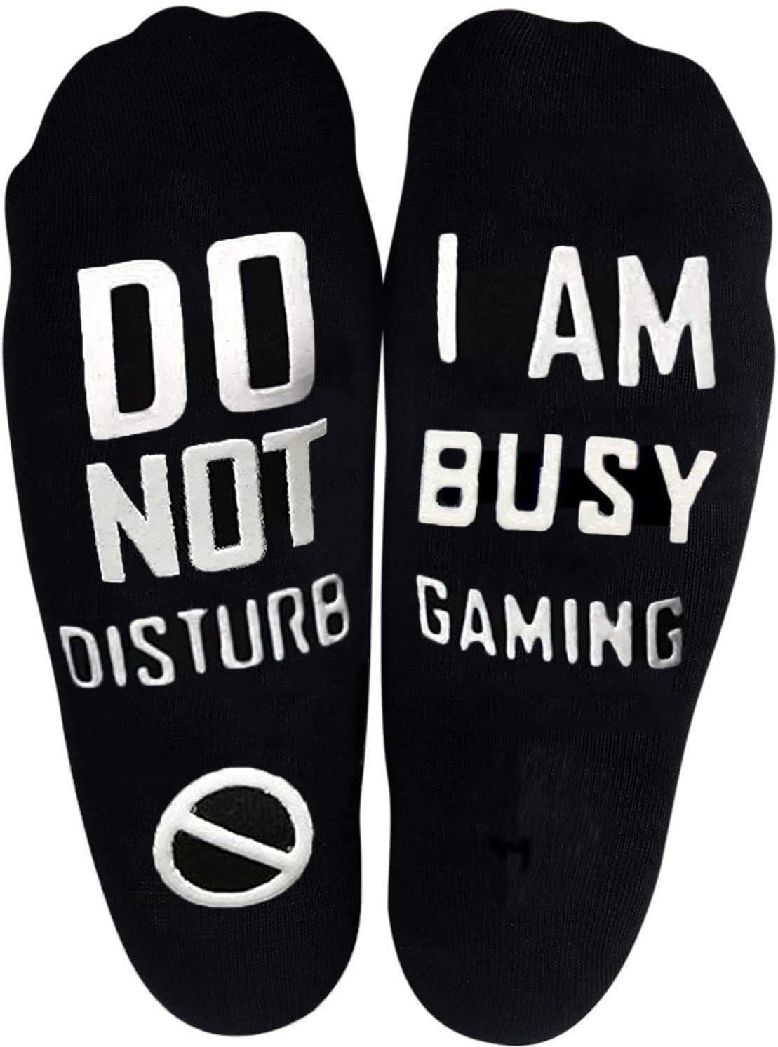 Unisex Cotton 'If U Can I'M Gaming' Socks - Funny Novelty Gamer Gift for Men and Women - Great for Christmas