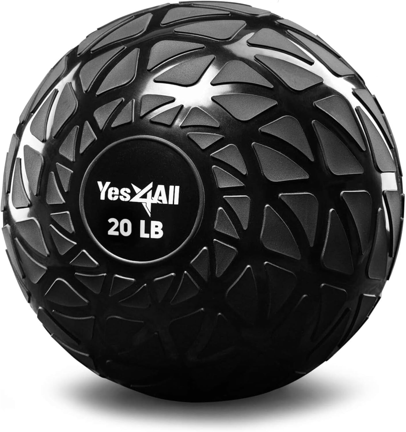 Slam Balls, 10-40Lb Medicine Ball Weight, Durable PVC Sand Filled Workout Dynamic Medicine Ball for Core Strengthen