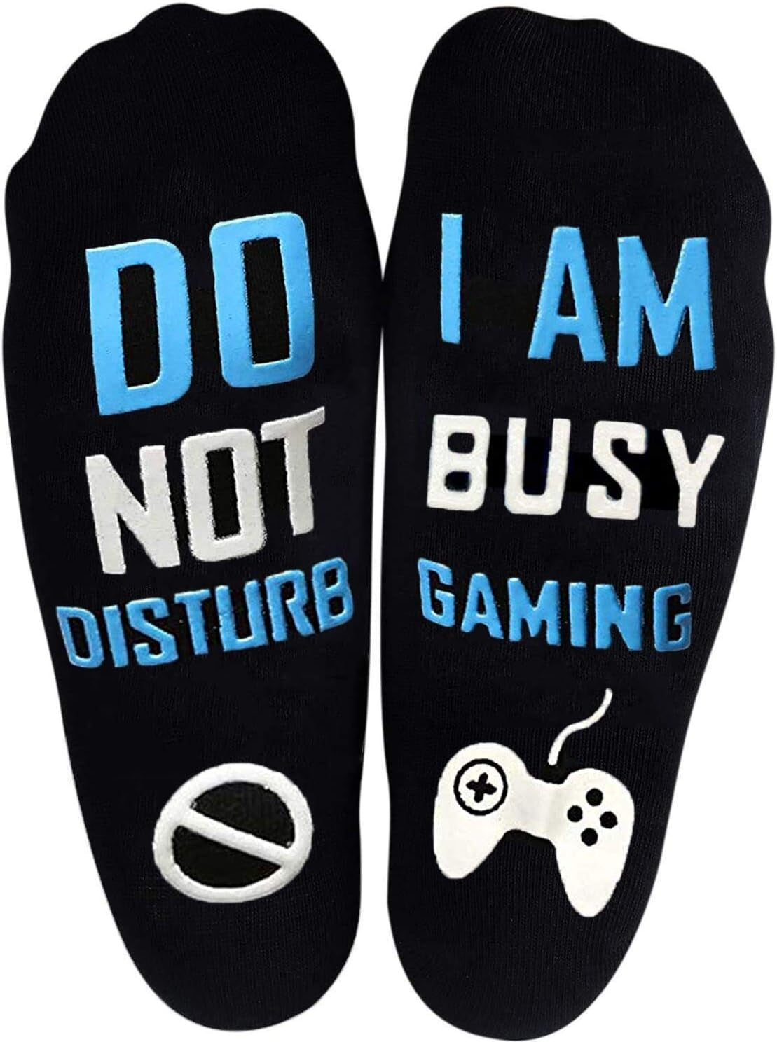 Unisex Cotton 'If U Can I'M Gaming' Socks - Funny Novelty Gamer Gift for Men and Women - Great for Christmas