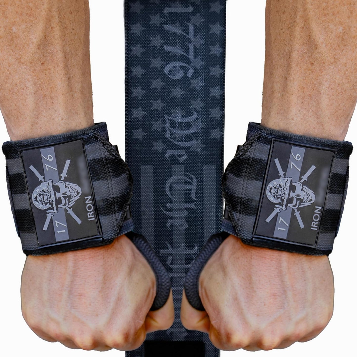 Wrist Wraps for Weightlifting - 18" and 24" Heavy Duty Support for Working Out, Gym Accessories for Men - Use for Lifting, Crossfit, Fitness, Exercise, Bench Press, Powerlifting