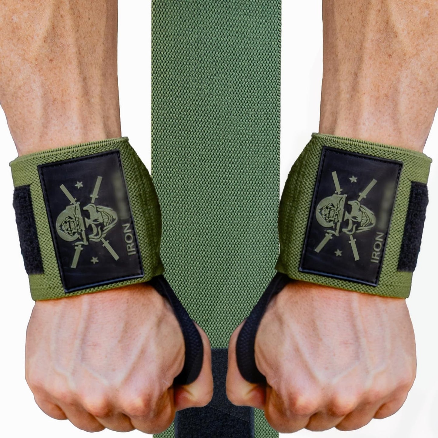 Wrist Wraps for Weightlifting - 18" and 24" Heavy Duty Support for Working Out, Gym Accessories for Men - Use for Lifting, Crossfit, Fitness, Exercise, Bench Press, Powerlifting