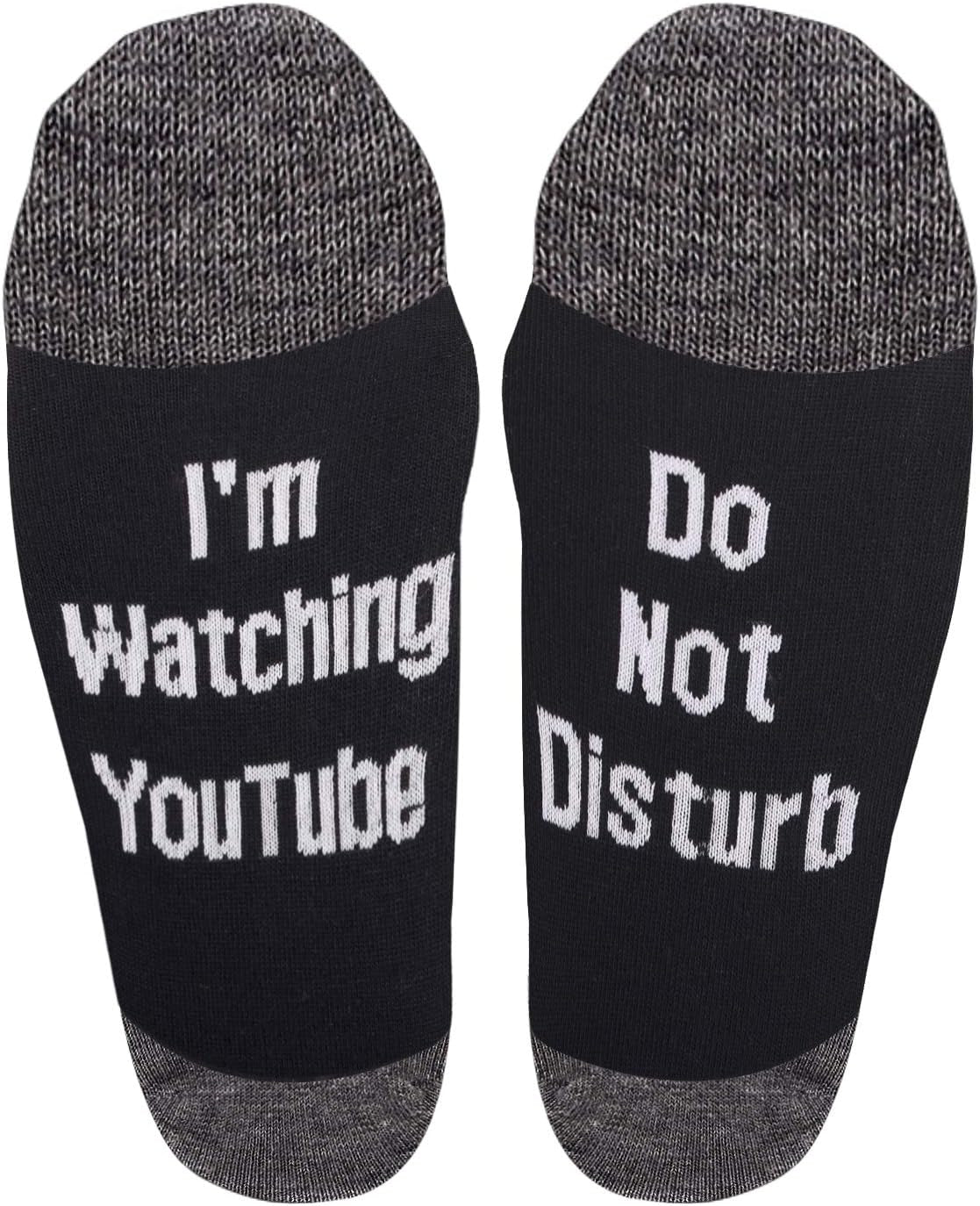 Unisex Cotton 'If U Can I'M Gaming' Socks - Funny Novelty Gamer Gift for Men and Women - Great for Christmas