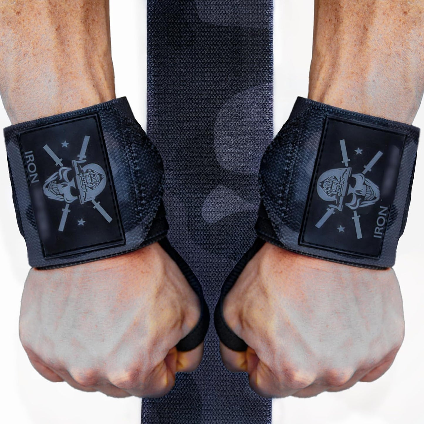 Wrist Wraps for Weightlifting - 18" and 24" Heavy Duty Support for Working Out, Gym Accessories for Men - Use for Lifting, Crossfit, Fitness, Exercise, Bench Press, Powerlifting